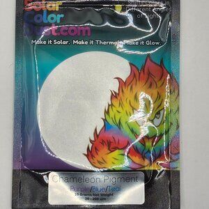 New, Purple/Blue/Teal Solar Color Dust Solar Chameleon Pigment 10 Gram Pouch